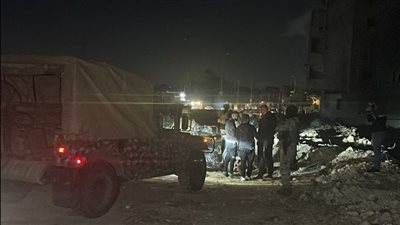 بالصور- الجيش اللبناني يتفقد المكان الذي تحدث عنه أدرعي في الشويفات