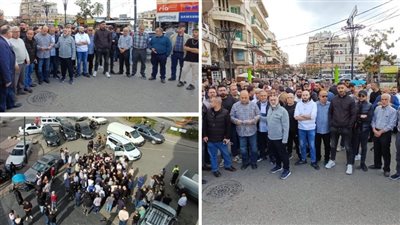 بالفيديو والصور: المستأجرون القدامى في سوق صيدا التجاري اعتصموا مجددين رفضهم لقانون الايجارات الجديد