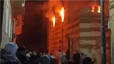 حقيقة نشوب حريق كبير في الجامع الأموي بدمشق