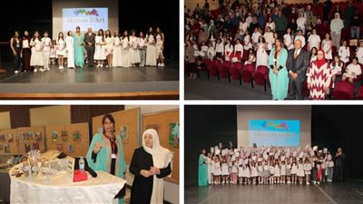 المعرض السنوي الـ17 لـ'Maison D’Art'  في ثانوية رفيق الحريري: 80 طفلاً يرسمون التراث اللبناني والفلسطيني معالم تاريخية وعمارة