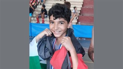 البطل الفلسطيني أسد الله محمد الشرقاوي يستعد للمشاركة في بطولة آسيا ويبعث برسالة قبل مغادرته لبنان إلى الأردن