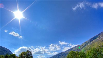  طقس مستقر ومشمس... والحرارة الى ارتفاع