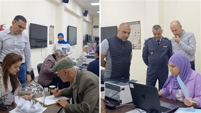 محافظ  الجنوب جال متفقدا اليوم الاول لبدء استقبال طلبات المرشحين للانتخابات البلدية في سرايا صيدا