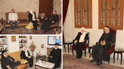 بهية الحريري استكملت جولتها على فاعليات صيدا بلقاءات مع المطارنة مارون العمار وايلي حداد والياس كفوري