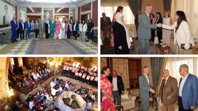 بهية الحريري استقبلت سفراء أجانب وممثلي منظمات دولية زاروا صيدا