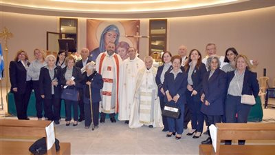 عائلة أخويات رعية لبعا احتفلت بإنتساب أعضاء جدد.. الأسمر : خلية نحل تعمل للخير العام