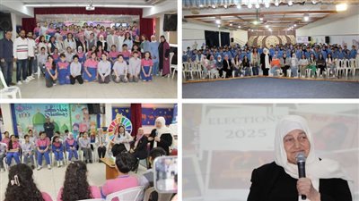 بهية الحريري التقت ناخبي المجلس البلدي للأطفال في مدرستي عائشة أم المؤمنين ودوحة المقاصد وباركت للفائزين في كل المدارس المشاركة