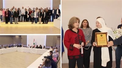 اجتماع تنسيقي للشبكة المدرسية لصيدا والجوار وتكريم لبهية الحريري لمبادرتها تأهيل مدارس استُخدمت مراكز إيواء