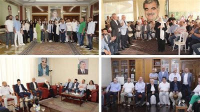 بهية الحريري استقبلت رئيس وأعضاء لائحة 'سوا لصيدا' والماكينة الإنتخابية: ليس هناك رابح وخاسر بل ربحت المدينة فريق عمل واحداً