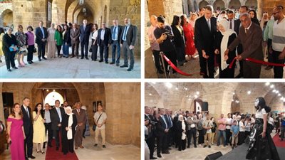 في خان الإفرنج .. 'سكوت يعلو صوته' بلمسات وإبداع طلاب جامعة رفيق الحريري