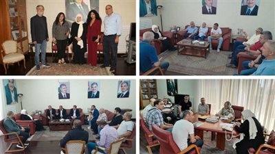 الحريري التقت لجنة تجار 'حسبة صيدا' ورئيس بلدية البرامية ووفدين من طبايا ومتقاعدي قوى الأمن ومديرة الصحة-5 ورئيس إقليم كاريتاس