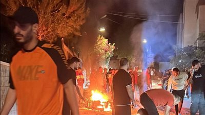 غارة قرب حاجز لـ