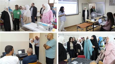 بهية الحريري تفقدت دورات 'التدريب المهني' و'أناملنا' و'سيسكو' في مؤسسة الحريري