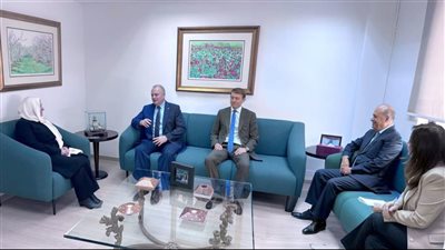 بهية الحريري استقبلت السفير الروسي ألكسندر روداكوف بحضور جورج شعبان
