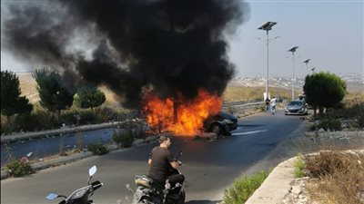 بصاروخين... إسرائيل تستهدف سيارة في النبطية