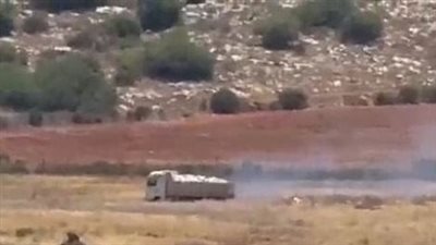 إطلاق نار على شاحنة وإندلاع حريق... تفاصيل التصعيد الإسرائيلي جنوباً!