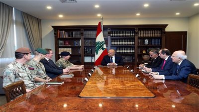  الرئيس عون: التمديد لليونيفيل عامل أساسي لحفظ الاستقرار والأمان على الحدود اللبنانية الجنوبية