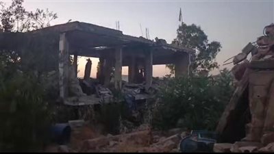 بالفيديو: غارة تستهدف منزلاً في عيتا الشعب فجراً