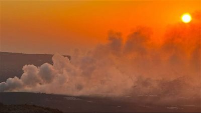 حريق بشنين: النفايات تشتعل… والسياسة أيضاً!