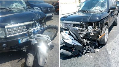 بالصور: وفاة سائق دراجة نارية بحادث مروع على طريق الحسبة في صيدا