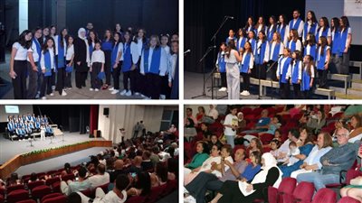 معرض وأمسية لطلاب ناديي الفنون والموسيقى في ثانوية رفيق الحريري شغف تنبض به لوحات وأصوات تعبّر عن أحلام وتحمل رسائل صادقة