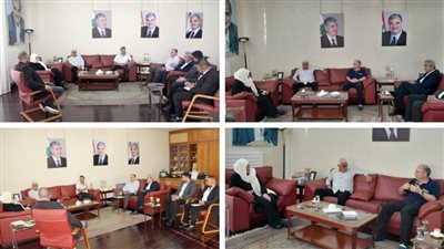 بهية الحريري تتابع مع حجازي والشماع  سبل معالجة أزمة المياه واستكمال مشروع متحف صيدا