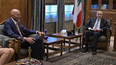 أول تعليق من بري بعد لقائه براك