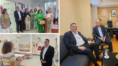 هكتور الحجار زار بلدية صيدا ومؤسسات اجتماعية وصحية في المدينة: لتعزيز التعاون بين القطاعين العام والخاص