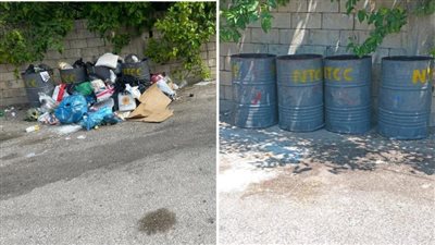 استجابة سريعة لمناشدة الأهالي: إزالة النفايات من أمام مركز القناية في صيدا بجهود السيدة الحريري