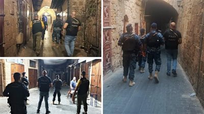 دوريات لقوى الامن الداخلي في صيدا القديمة تعزز الشعور بالأمان إستعداداً للموسم السياحي