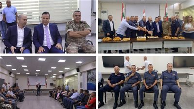 ضو في تكريم وداعي لرؤساء امنيين وقضائيين في الجنوب: عملنا معاً للحفاظ على المرفق العام وامن وامان المواطنين