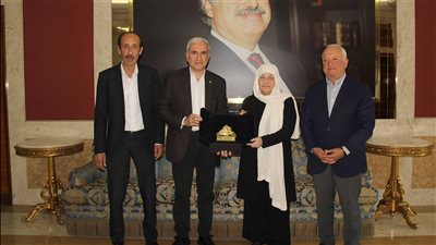 بهية الحريري استقبلت رئيس اتحاد بلديات جزين بسام رومانوس ونائبه جان نخلة بحضور ناصر حمود