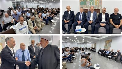 تقبُّل التعازي بوفاة المهندس غالب عبد اللطيف الشماع في صيدا