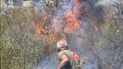 من عكار إلى الشوف... الدفاع المدني يواجه حرائق تموز!