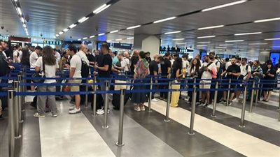 زحمة خانقة في مطار بيروت صباحًا