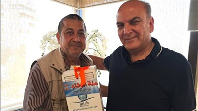 الحاج جهاد خطيب في زيارة شكر لرجل الأعمال السيد مرعي أبو مرعي