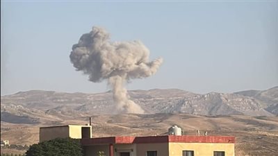 بالصور: غارات اسرائيلية تستهدف جرود بريتال!