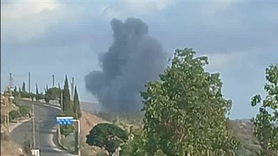 بعد غارات البقاع... بالصور: سلسلة غارات اسرائيلية قرب الجرمق