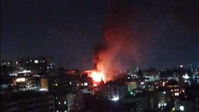 ليلا في صيدا... مفرقعات ابتهاجاً ثم حريق 
