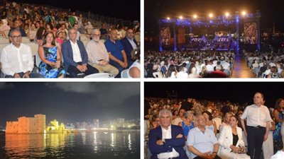 صيدا كما لم نراها من قبل في اولى ليالي مهرجاناتها 'راجعين بلحن جديد': قمر وبحر وموسيقى ملتزمة ورسالة أمل وتجدد !!