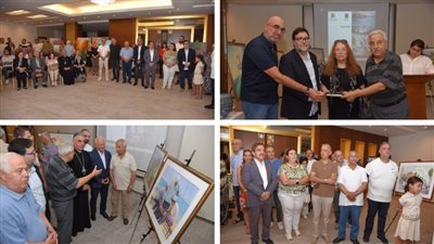 'أصالة إبداعية': معرض فني يحتفي بروائع التشكيل ويُكرّم الفنانين محمد علي الخطيب وفؤاد زيباوي