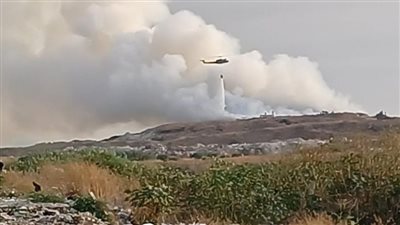 حريق نفايات يؤرق صيدا... وموجة الحر تخترق السراي الحكومي