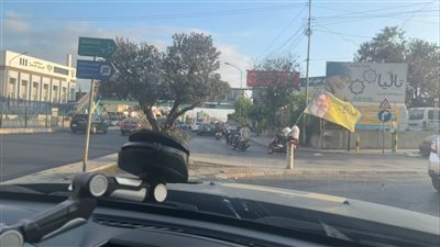 مسيرات على طريق المطار باتجاه ضريح السيد حسن نصرالله