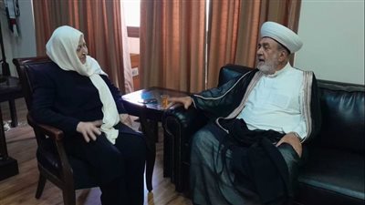 بهية الحريري عرضت مع المفتي سوسان الأوضاع العامة والشأن الصيداوي