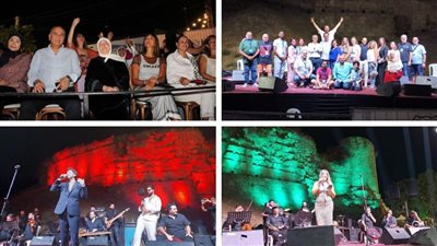 بلدية صيدا إختتمت مهرجان صيداويات في القلعة البرية بأمسية مع الفنان محمد فضل شاكر وفطور صباحي