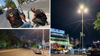 مبادرة من مطعم Spüntino لإنارة ساحة إيليا والاتوستراد الشرقي لمدينة صيدا