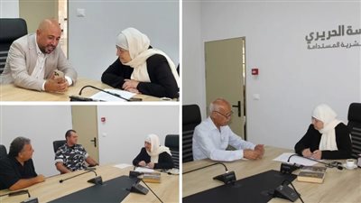 بهية الحريري التقت علي الشريف والرائد اليمن واطلعت من شادي البابا على مبادرته انارة قسم من بولفار نزيه البزري بالطاقة الشمسية