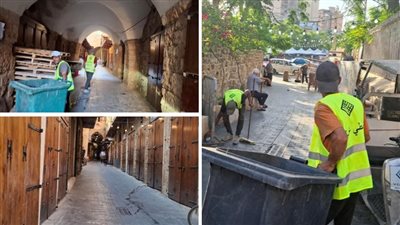 معطي غروب تطلق حملة نظافة ورش مبيدات واسعة للمرة الثانية في صيدا القديمة