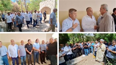 تشييع الشاب أحمد إبراهيم عنتر في صيدا والسيد عامر معطي وعائلة الفقيد من آل عنتر واليمن تقبلوا التعازي