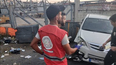 جريحة في حادث سير في طلعة المحافظ في صيدا